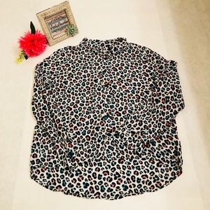 Divided by H&M Woman Button-Up Blouse Shirt